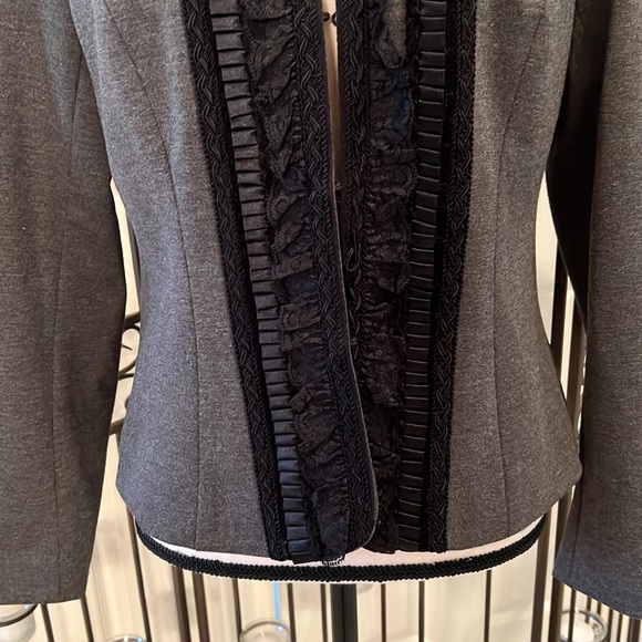 Grey lined jacket - Picture 5 of 5